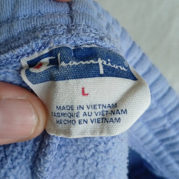 Champion Blue Sweatpants Joggers for women size L - Picture 11 of 13